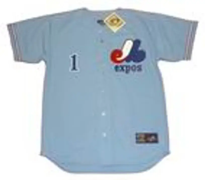 WILLIE DAVIS Montreal Expos 1974 Majestic Cooperstown Away Baseball Jersey 