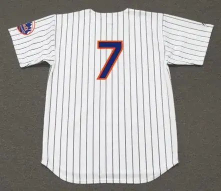 ED KRANEPOOL New York Mets 1969 Home Majestic Baseball Throwback Jersey 