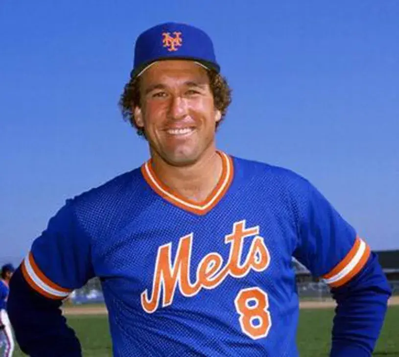 GARY CARTER New York Mets 1985 Majestic “St. Patrick’s Day” Baseball Throwback Jersey 