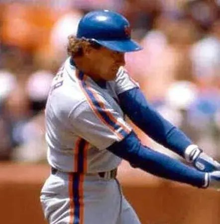 GARY CARTER New York Mets 1987 Majestic Throwback Away Baseball Jersey 