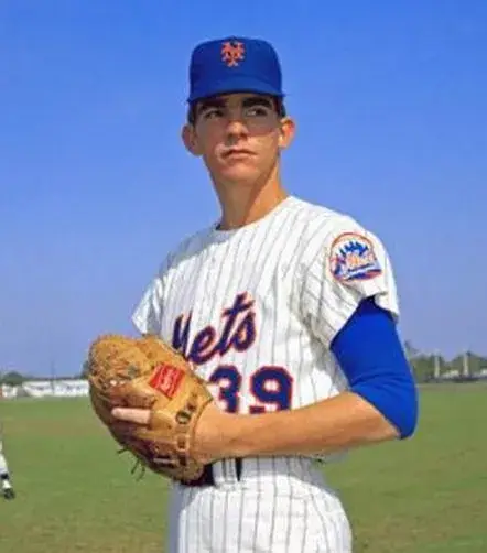 GARY GENTRY New York Mets 1969 Home Majestic Baseball Throwback Jersey 