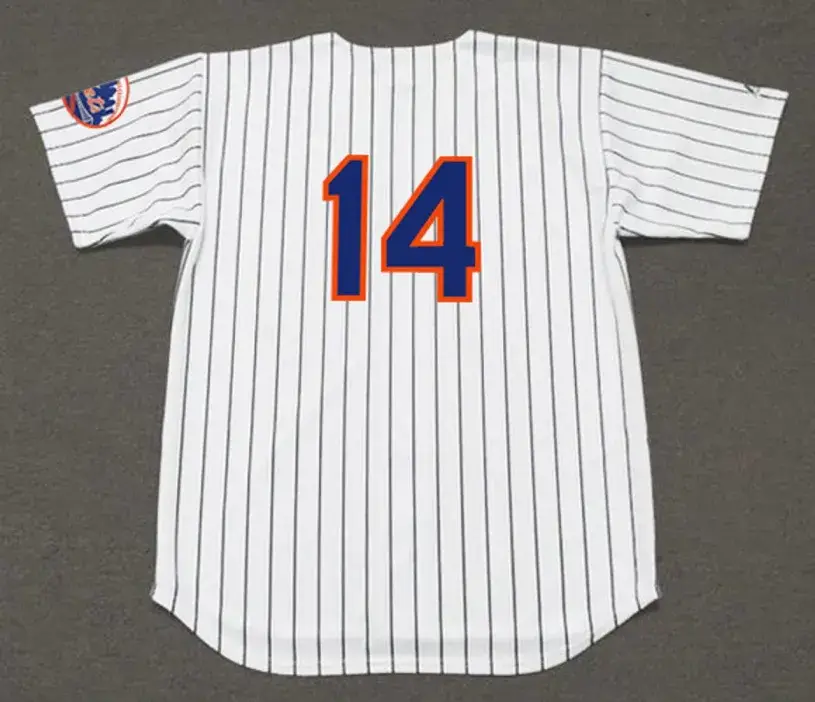 GIL HODGES New York Mets 1962 Home Majestic Baseball Throwback Jersey 