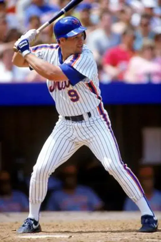 GREGG JEFFERIES New York Mets 1987 Majestic Cooperstown Home Baseball Jersey 