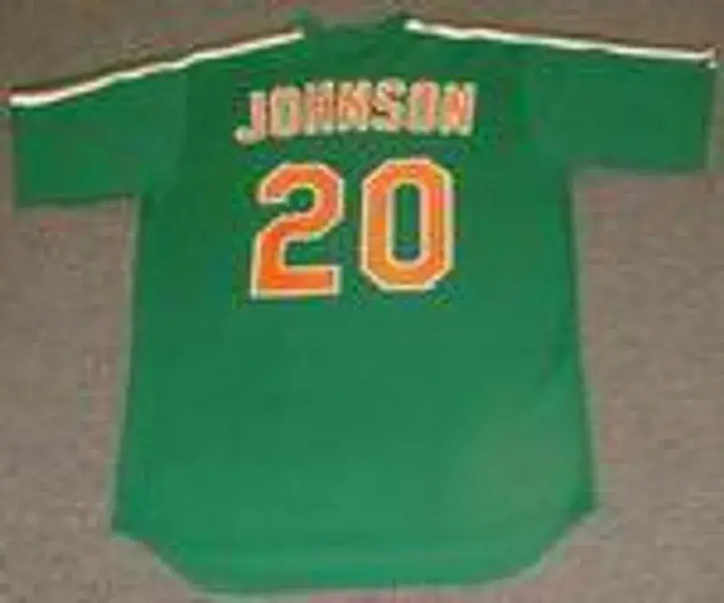HOWARD JOHNSON New York Mets 1985 Cooperstown Throwback “St. Patty’s Day” Baseball Jersey 