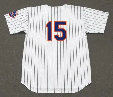 JERRY GROTE New York Mets 1969 Home Majestic Baseball Throwback Jersey 