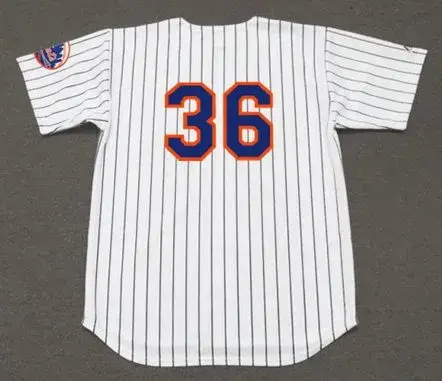 JERRY KOOSMAN New York Mets 1969 Home Majestic Baseball Throwback Jersey 