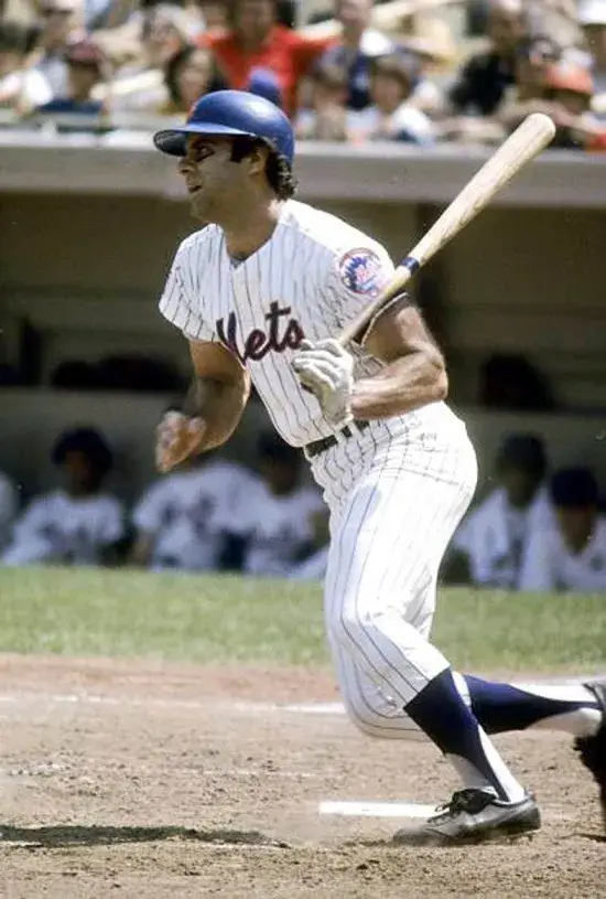 JOE TORRE New York Mets 1975 Home Majestic Throwback Baseball Jersey 