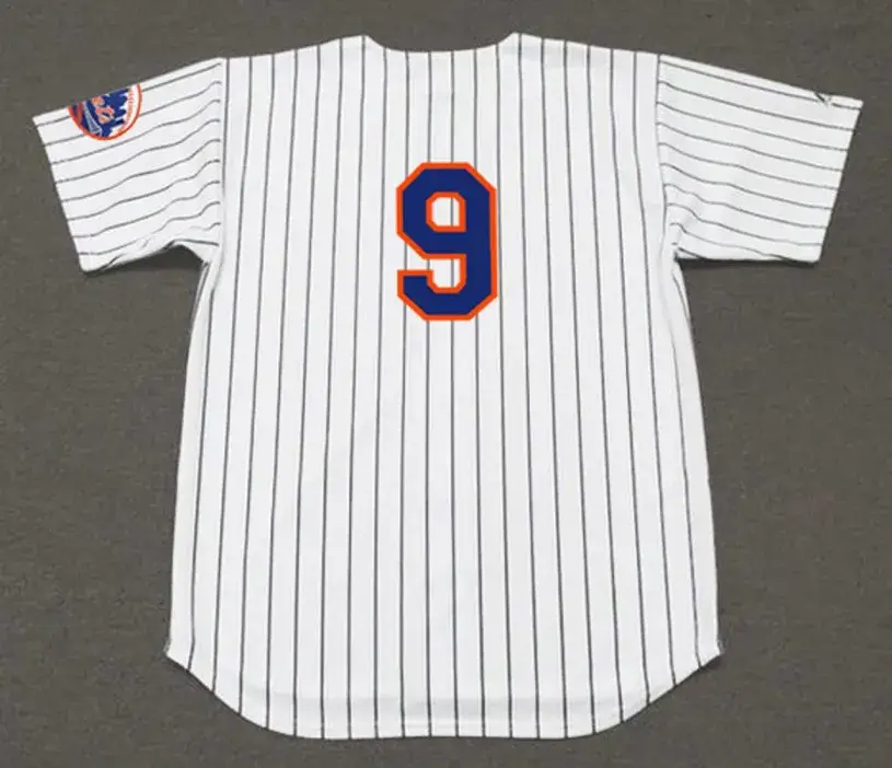 JOE TORRE New York Mets 1975 Home Majestic Throwback Baseball Jersey 