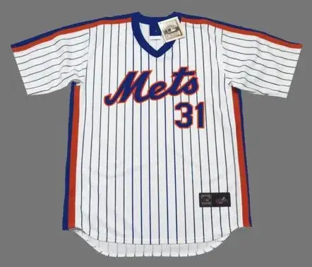 JOHN FRANCO New York Mets 1990 Majestic Cooperstown Home Baseball Jersey
