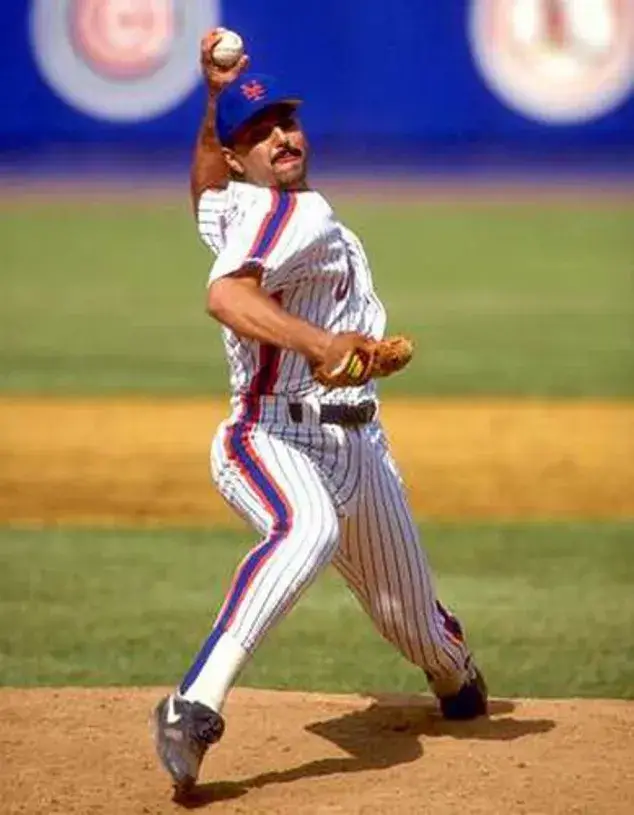 JOHN FRANCO New York Mets 1990 Majestic Cooperstown Home Baseball Jersey 