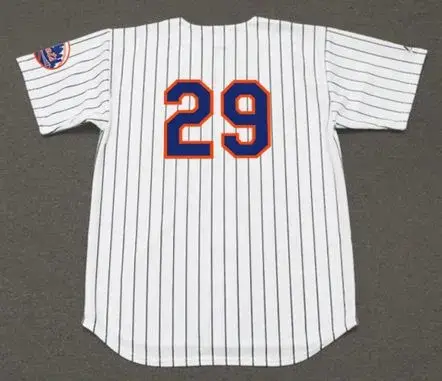 KEN SINGLETON New York Mets 1971 Home Majestic Baseball Throwback Jersey 