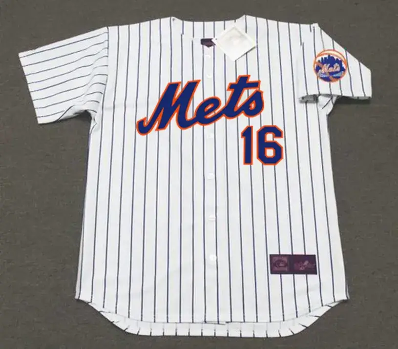 LEE MAZZILLI New York Mets 1977 Home Majestic Throwback Baseball Jersey