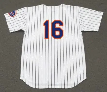 LEE MAZZILLI New York Mets 1977 Home Majestic Throwback Baseball Jersey 