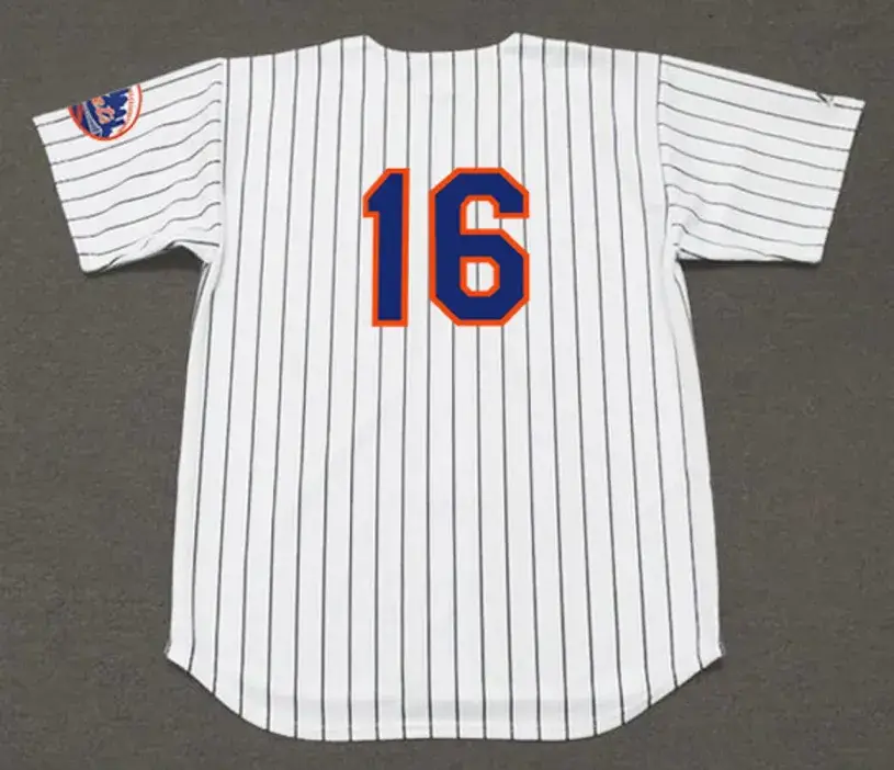 LEE MAZZILLI New York Mets 1977 Home Majestic Throwback Baseball Jersey 