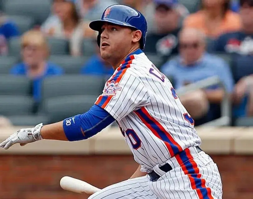 MICHAEL CONFORTO New York Mets 1986 Majestic Throwback Home Baseball Jersey 