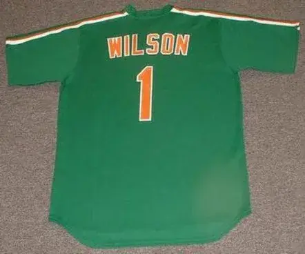 MOOKIE WILSON New York Mets 1985 Majestic Cooperstown Throwback “St. Patty’s Day” Baseball Jersey 