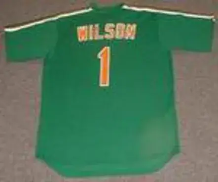 MOOKIE WILSON New York Mets 1985 Majestic Cooperstown Throwback “St. Patty’s Day” Baseball Jersey 