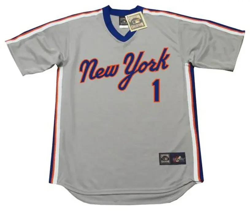 MOOKIE WILSON New York Mets 1987 Away Majestic Throwback Baseball Jersey