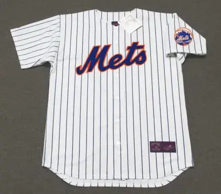 NEW YORK METS 1970’s Home Majestic Baseball Throwback Jersey