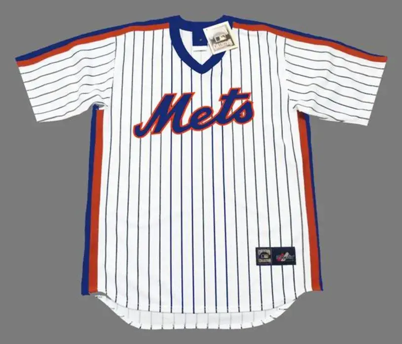 NEW YORK METS 1980’s Majestic Cooperstown Throwback Home Jersey