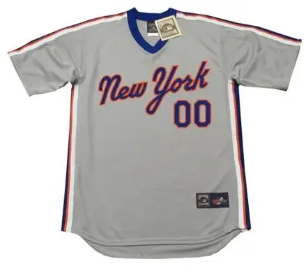 NEW YORK METS 1980’s Majestic Throwback Away Jersey Customized “Any Name & Number(s)”