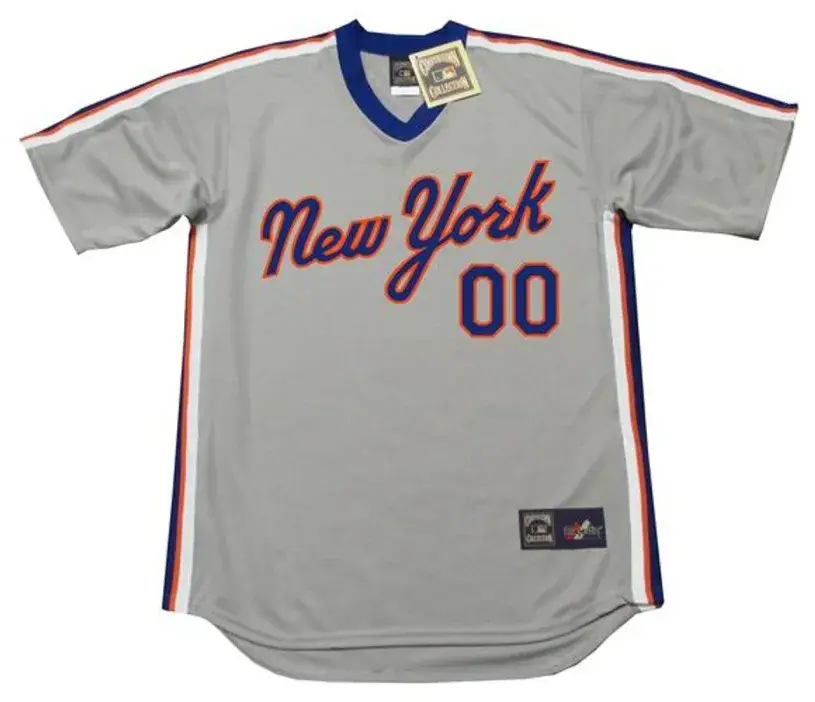 NEW YORK METS 1980’s Majestic Throwback Away Jersey Customized “Any Name & Number(s)”