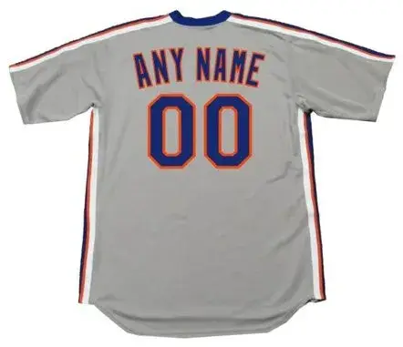 NEW YORK METS 1980’s Majestic Throwback Away Jersey Customized “Any Name & Number(s)” 