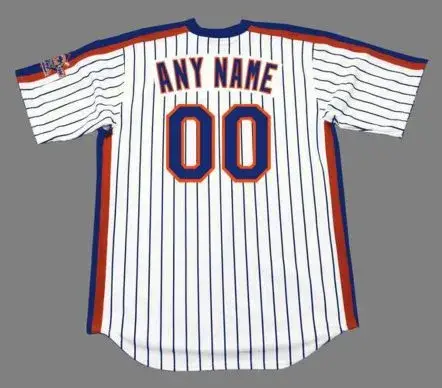 NEW YORK METS 1986 Majestic Home Throwback Jersey Customized “Any Name & Number(s)”
