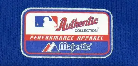 NEW YORK METS 2005 Majestic Authentic Throwback Baseball Jersey 