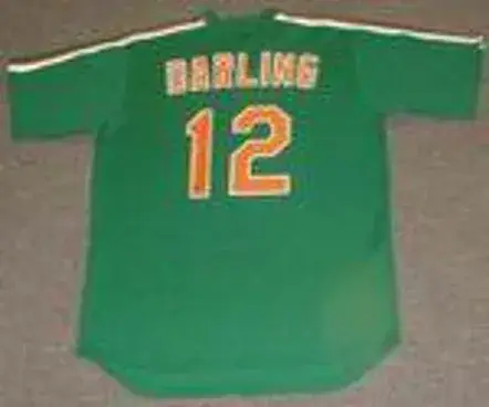 RON DARLING New York Mets 1985 Majestic Cooperstown Throwback “St. Patty’s Day” Baseball Jersey 