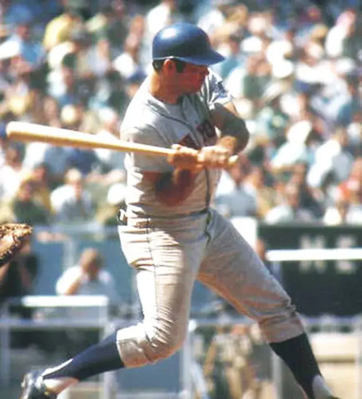 RON SWOBODA New York Mets 1969 Away Majestic Baseball Throwback Jersey 