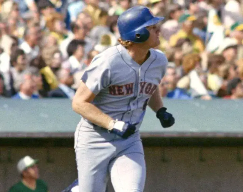 RUSTY STAUB New York Mets 1973 Away Majestic Baseball Throwback Jersey 