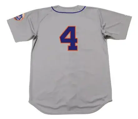 RUSTY STAUB New York Mets 1973 Away Majestic Baseball Throwback Jersey 