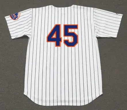 TUG McGRAW New York Mets 1969 Home Majestic Baseball Throwback Jersey 