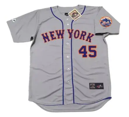 TUG McGRAW New York Mets 1973 Away Majestic Baseball Throwback Jersey