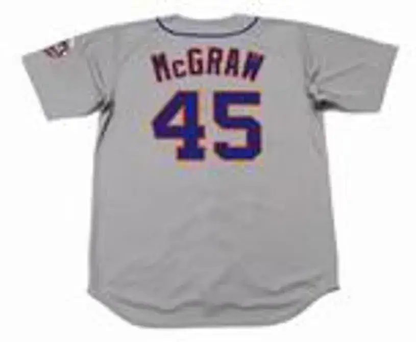 TUG McGRAW New York Mets 1973 Away Majestic Baseball Throwback Jersey 