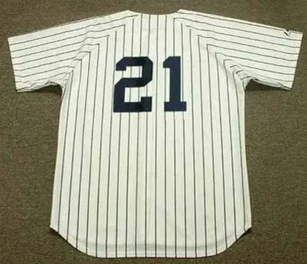 DEION SANDERS New York Yankees 1990 Home Majestic Throwback Baseball Jersey 