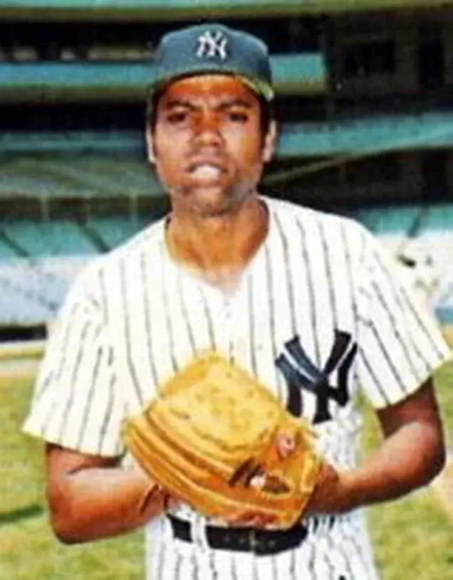 DOCK ELLIS New York Yankees 1977 Majestic Cooperstown Home Jersey 