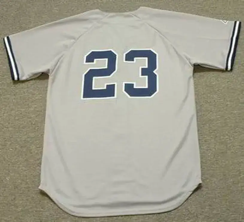 DON MATTINGLY New York Yankees 1985 Majestic Throwback Away Baseball Jersey 