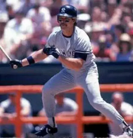 DON MATTINGLY New York Yankees 1985 Majestic Throwback Away Baseball Jersey 