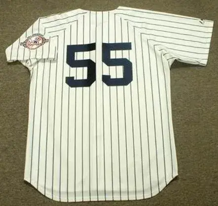 HIDEKI MATSUI New York Yankees 2003 Majestic Cooperstown Home Baseball Jersey 