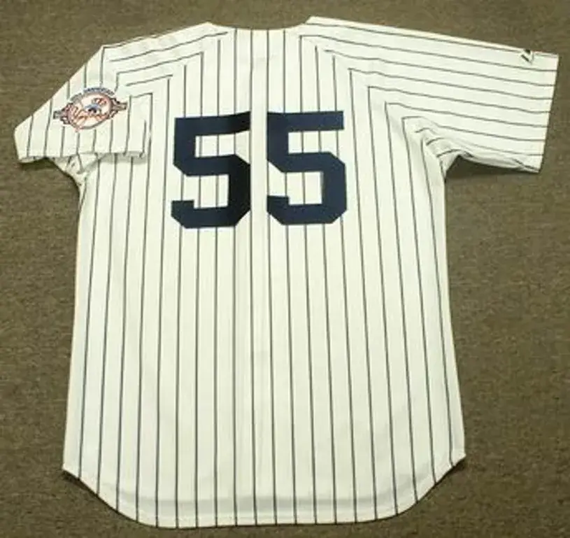 HIDEKI MATSUI New York Yankees 2003 Majestic Cooperstown Home Baseball Jersey 