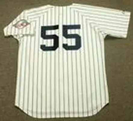 HIDEKI MATSUI New York Yankees 2003 Majestic Cooperstown Home Baseball Jersey 