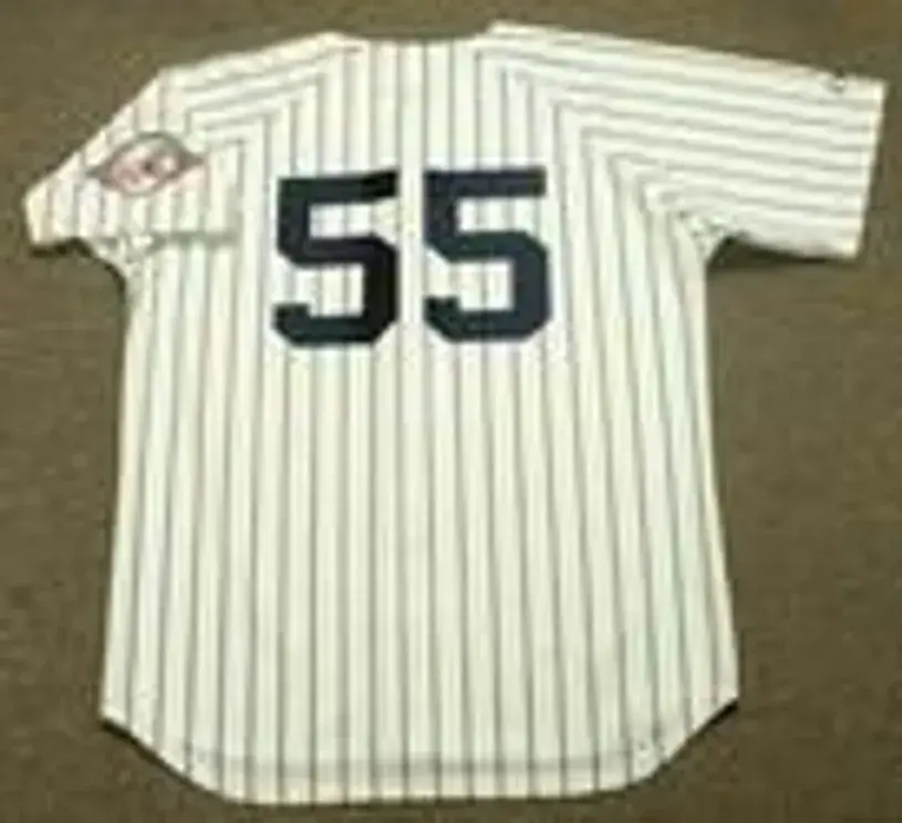 HIDEKI MATSUI New York Yankees 2003 Majestic Cooperstown Home Baseball Jersey 
