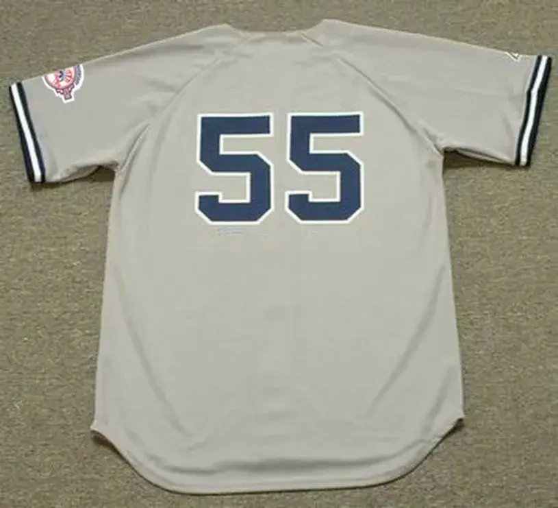 HIDEKI MATSUI New York Yankees 2003 Majestic Throwback Away Baseball Jersey 
