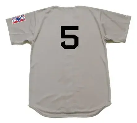 JOE DIMAGGIO New York Yankees 1939 Majestic Cooperstown Throwback Away Jersey 
