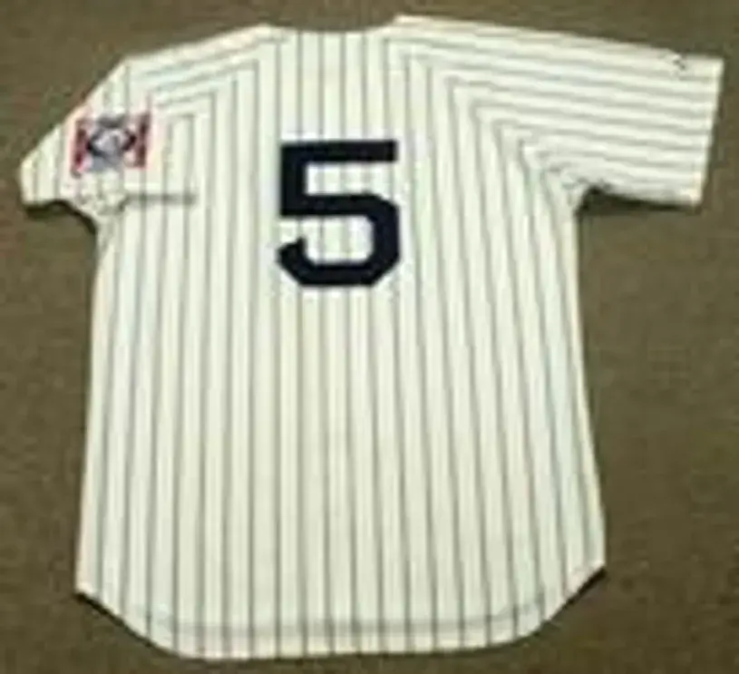 JOE DIMAGGIO New York Yankees 1939 Majestic Cooperstown Throwback Home Jersey 