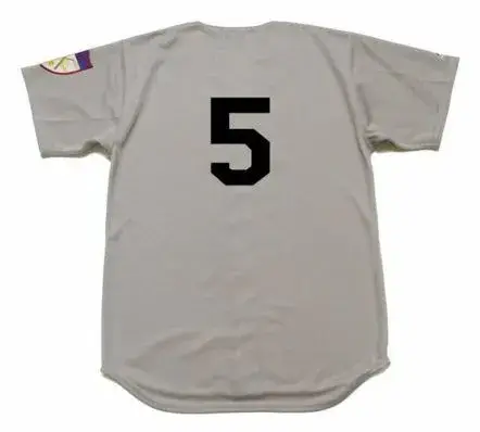 JOE DIMAGGIO New York Yankees 1951 Majestic Cooperstown Throwback Away Jersey 