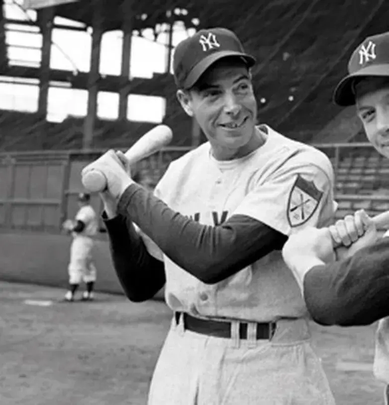 JOE DIMAGGIO New York Yankees 1951 Majestic Cooperstown Throwback Away Jersey 