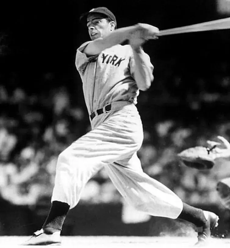 JOE DIMAGGIO New York Yankees 1951 Majestic Cooperstown Throwback Away Jersey 